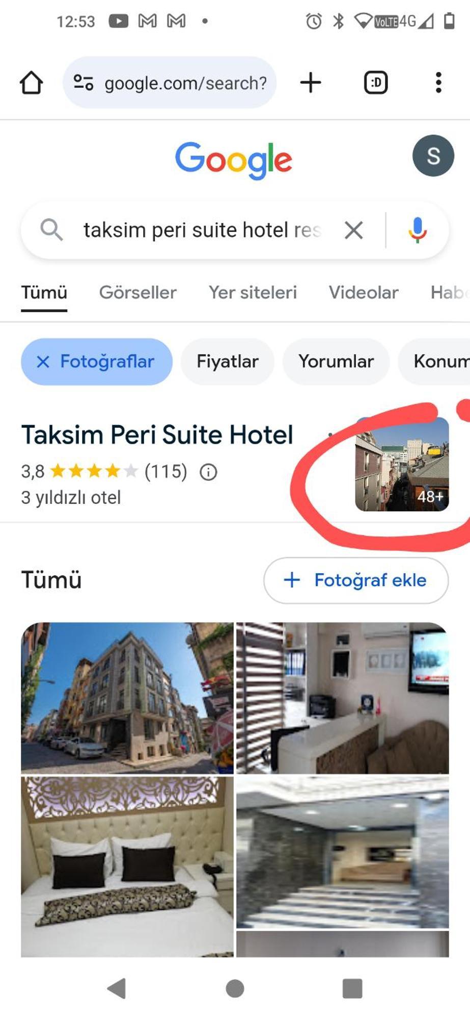 Taksim Peri Suite Istambul Exterior foto